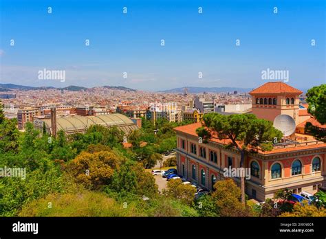 Barcelona Spain July 16 2024 Scenic View Of Barcelona Taken From A