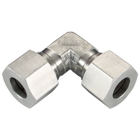 L Series Equal Elbows 316 Stainless Steel DIN 2353 Tube Fittings