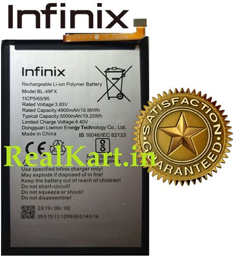 Original Infinix Bl Fx Battery For Infinix Hot X C X B