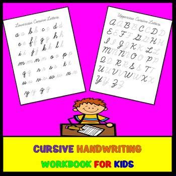 Letters Cursive Handwriting Packets Letters Cursive Handwriting Packet