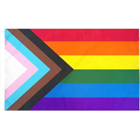 Rainbow Flag 3x5 Ft Community Support Banner Inlcusive Gay Lesbian