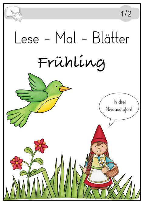 Lese Mal Bl Tter Sparpaket Fr Hling Ostern Geeignet Bei Schulschlie Ung