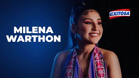 🔴🔵milena Warthon La Joven Revelación Del Pop Andino Youtube