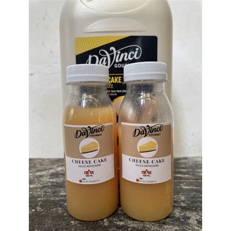 Jual Davinci Cheese Cake Sauce Repacking 80ml 100ml Shopee Indonesia