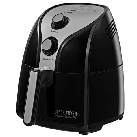 Fritadeira sem Óleo Air Fryer Blackfryer 2 5 Litros Black Decker