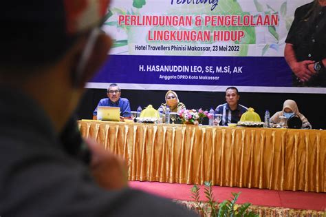 Gelar Sosper Lingkungan Hidup Hasanuddin Leo Ajak Warga Aktif