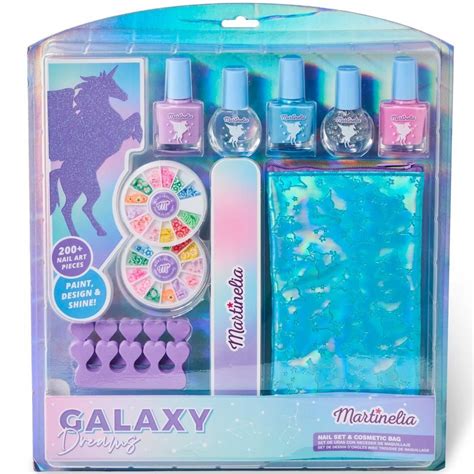 Set Produse De Ingrijire Unghii Si Geanta Cosmetica Galaxy Dreams