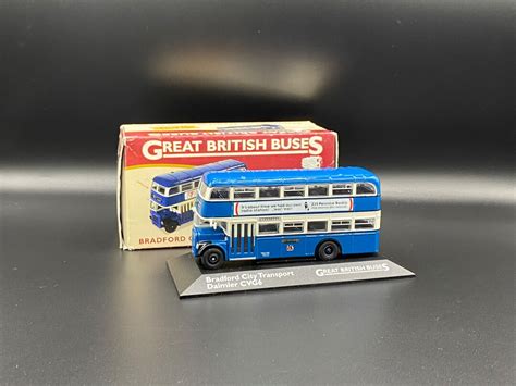 Great British Buses, Diecast 1:76 Scale Replica, Bradford City ...