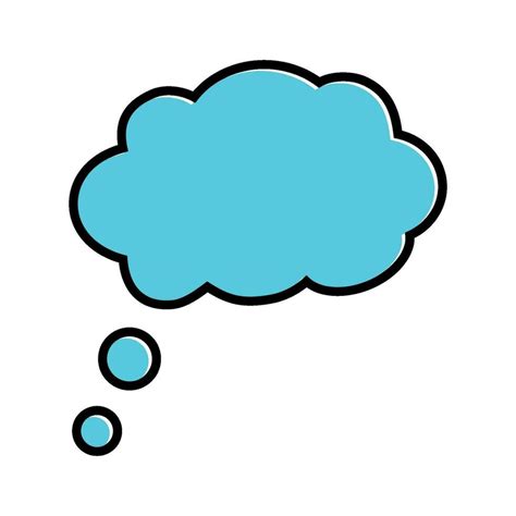 thought cloud icon 35690082 Vector Art at Vecteezy