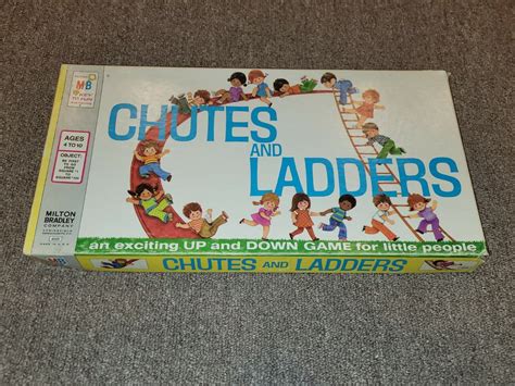 Mavin Vintage 1974 CHUTES And LADDERS Board Game Complete Milton