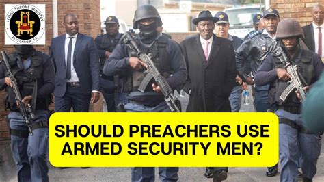 Should Pastors Use Armed Security Men Olusegun Mokuolu Youtube