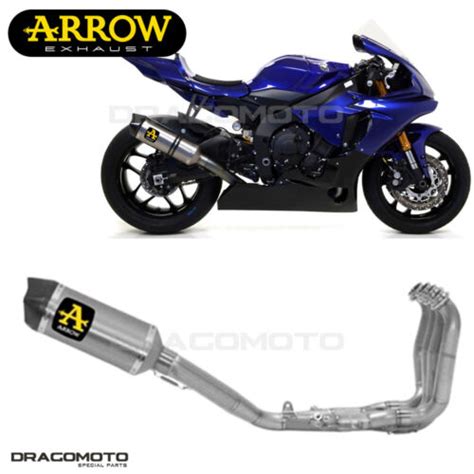 Full Exhaust Yamaha Yzf R Arrow Sbk Titanium Rc Cc Race