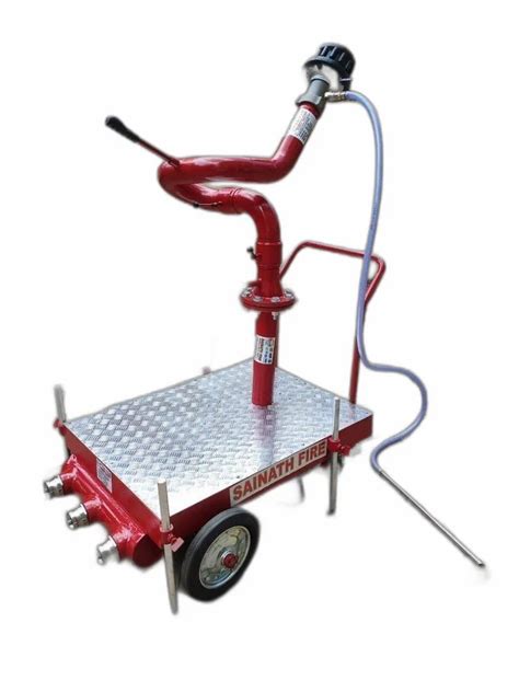 Mild Steel Trolley Mounted Foam Monitors For Fire Fighting At Rs