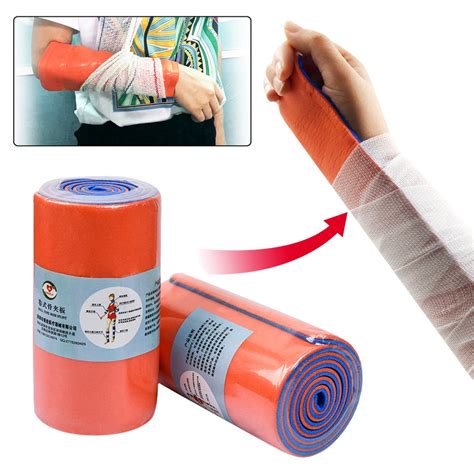 Polymer Foam First Aid Splint Roll Waterproof Medical Emergency Fracture Bandage Fixed Splint