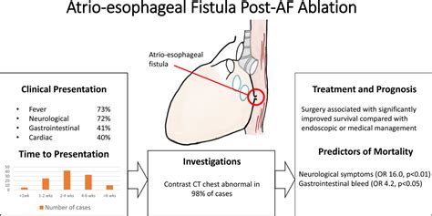 Atrioesophageal Fistula Circulation Arrhythmia And Electrophysiology