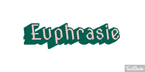 Euphrasie Name Animated  Logo Designs