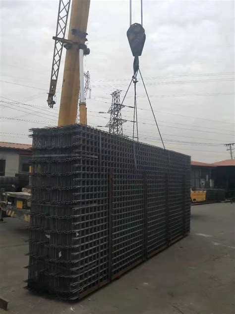 Rebar Steel Deformed Concrete Reinforcing Welded Mesh Factory Trench