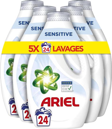 Ariel Lessive Liquide Lavages X Sensible Colorants