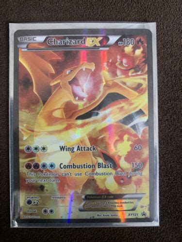 Mavin FULL ART Charizard EX ULTRA RARE XY121 Red Blue Black Star