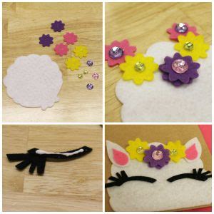 Felt Unicorn Card Kunin Felt