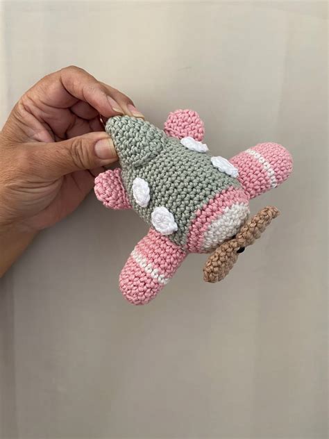 Avião Amigurumi Elo7 Produtos Especiais