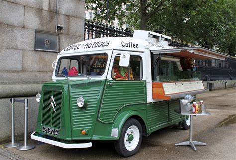 Citroen Type H Classic Cars French Fourgonnette Truck Van Food