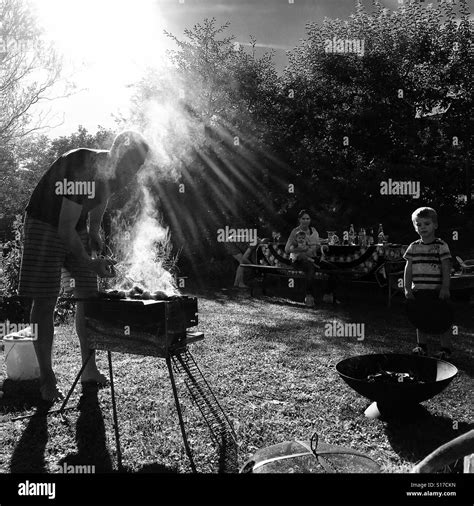 Summer Bbq Hi Res Stock Photography And Images Alamy