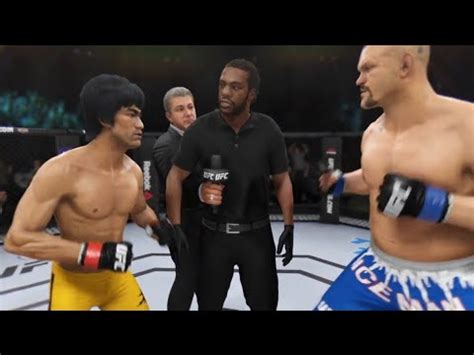 EA SPORTS UFC Bruce Lee Vs Chuck Liddell Most Shocking UFC Fight