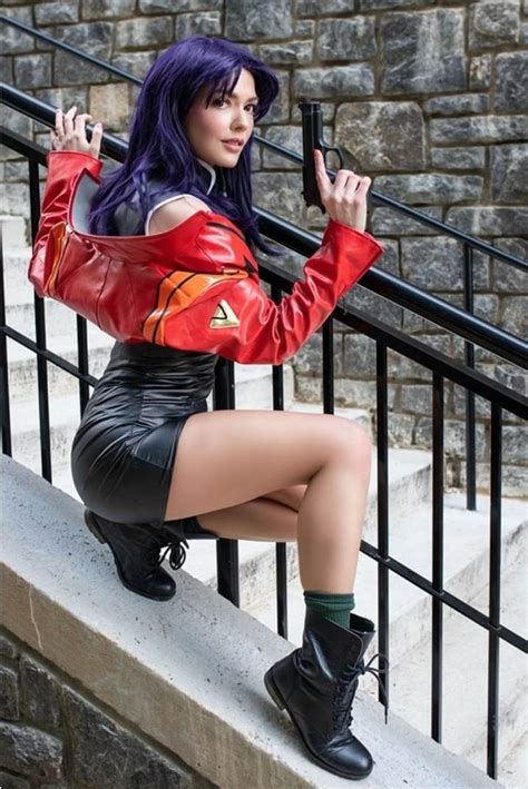 We Re Joining Nerv With This Evangelion Misato Katsuragi Cosplay Bell Of Lost Souls