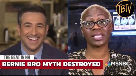 Nina Turner Dismantles Bernie Bro Myth Tim Black Youtube