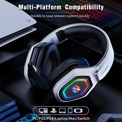 Ozeino 2 4ghz Wireless Gaming Headset For Pc Ps5 Ps4 Lossless Audio