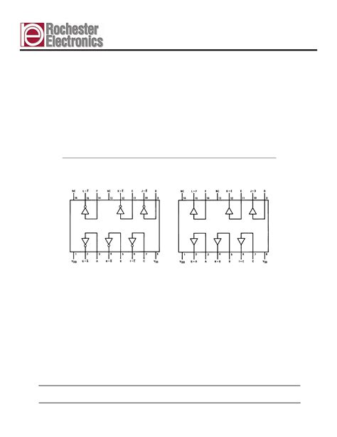 Cd Datasheet Pdf Rochester Electronics