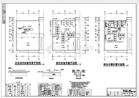 某十层商业办公综合楼全空气加风机盘管系统暖通设计图商业建筑土木在线