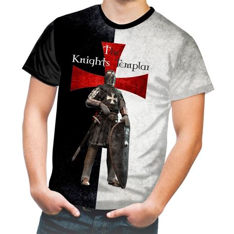 ENGLISH KNIGHT TEMPLAR CRUSAD T-SHIRTS