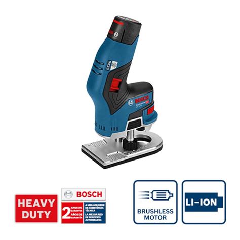 Fresadora Inalámbrica Bosch GKF 12V 8 12V KonstruMarket