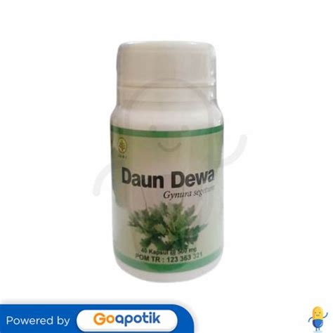 HERBAL INSANI DAUN DEWA BOTOL 40 KAPSUL Kegunaan Efek Samping Dosis