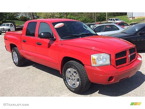 Flame Red Dodge Dakota Slt Quad Cab X Photo