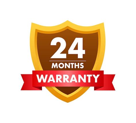 Premium Vector Months Warranty Support Service Icon Vector Stock