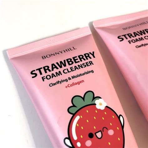 Bonny Hill Skincare New Lot 2x Korean Bonnyhill Strawberry Foam