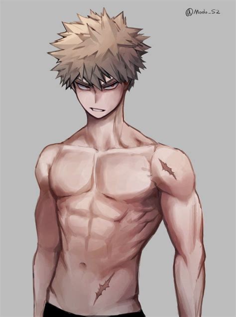 Bakugo Hot Fanart In 2021 Anime Guys Anime Boyfriend Cute Anime Guys