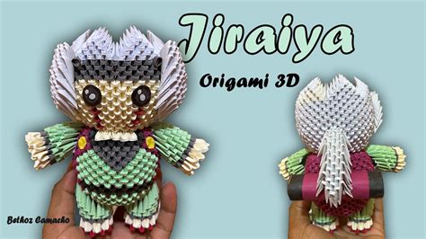 Jiraiya En Origami 3D Bethoz Camacho YouTube