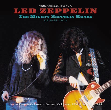 LED ZEPPELIN THE MIGHTY ZEPPELIN ROARS DENVER 1972 ギフトCD navy blue