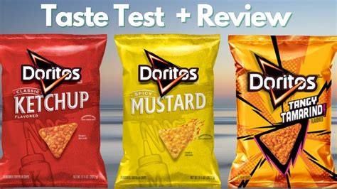 Doritos Review Spicy Mustard Classic Ketchup Tangy Tamarind