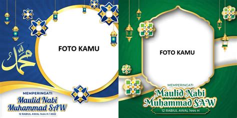 9 Link Twibbon Maulid Nabi Muhammad SAW 2022 M 1444 H Cocok Buat