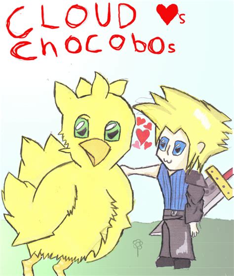 Cloud Loves Chocobos Galacopy By Number363 On Deviantart