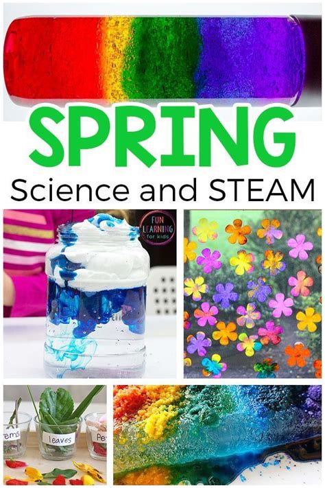 Simple Spring Science And Steam Activities Spring Science Activities