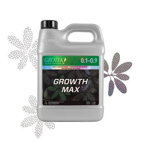 Engrais Organique GROWTH MAX Grotek NPK Liquide Pour Racines