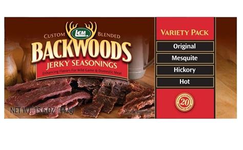 Lem Products 9156 Backwoods Jerky Seasonings Variety Pack Classic Amazon Ca Grocery And Gourmet