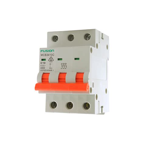 32A 3 Pole Circuit Breaker 4 5kA C Curve Connected Switchgear