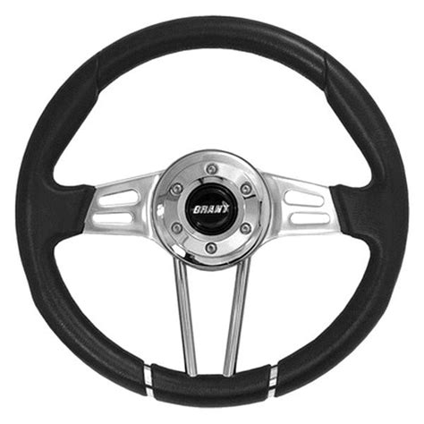 Grant Spoke Polished Aluminum Design Club Sport Steering Wheel